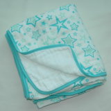 100% Cotton Soft Muslin Baby Blanket CB-Cm15011