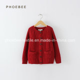 Phoebee 100% Wool Fashion Clothes Cardigan Sweater for Girls
