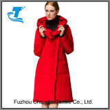 Women's Thickened Long Down Jacket with Hood