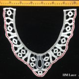 34*32cm Cheap Colored Decorative Mesh Lace for Garments and Fabric Decoration Crochet Collar Lace Hm2038
