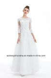 Luxury French Tulle Lace Marriage Dress Vintage Bride Bridal Gowns
