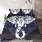 Elephant Printing Bedding Set Polyester