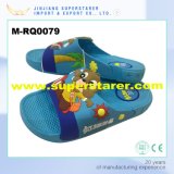 Fashion Funny Kids Slipper, PVC Slippers for Kids with Cute Cartoon Upper