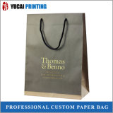 Newly Designed Paper Shopping Bag with Gold Logo