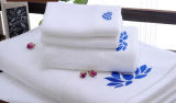 100% Cotton High Quality Face Towel Set for Hotel Bathroom