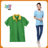 Customized Cotton Pique Mesh Workwear Work Uniform Coverall Polo T-Shirt (HYT-s 023)
