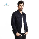 New Style Contracted Slim Black Denim Jackets by Fly Jeans