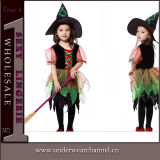 Party Costume Girls Classic Witch Child Costume (TCQ005)