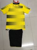 17/18 Borussia Home Yellow Football Uniforms