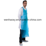 Plastic Blue Embossed Disposable PE Aprons