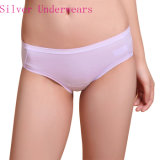 Anti-Bacterial Silver Fiber Lace Seamless Underwear for Women