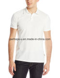 Custom Cotton Pique Mens Polo Shirt with Print Logo