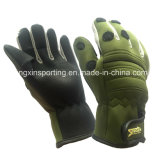 in Stock, Soft Waterproof Neoprene Fishing Gloves /Tackle (HX-G0070)