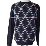 Men Knitted Sweater Clothes in Round Neck Long Sleeve (KH10-484)