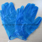 Blue Vinyl Lightly Powdered Disposable Gloves (100)
