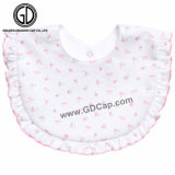 OEM Custom Flower Girlish Style Pattern Baby Bibs for Girls