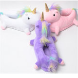 Wholesale Indoor Thermal Shoes Cute Plush Winter Animal Slippers Unicorn Slipper
