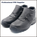Genuine Leather Steel Toe Safety Shoes for Welder Worker