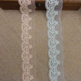High Quality Bleach White Embroidery Lace for Garments