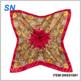Wholesale Newest Fashionable Square Silk Scarf