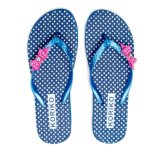 Special Decoration African PE Slipper Sandal Shoes (DS0126-Blue)
