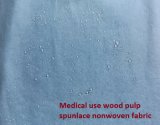 Wood Pulp Spunlace Nonwoven Fabric En13795 Medical Use