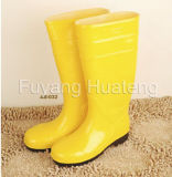 Yellow Safety PVC Rain Boot, Safety Boot, Working Boot