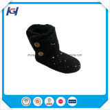 Fashion Winter Warm Knitted Indoor Slippers Boots for Women