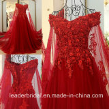 Red Prom Gown Lace Tulle Jeweled Party Evening Dresses E99921