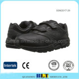 Leather Upper Removable Insole Black Men Shoes