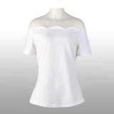 Woman Blouses and Tops Rockabilly Vintage Plain White Sexy Shirt