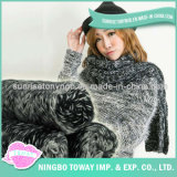 Fshion Style Ladies Winter Cheap Print Wool Shawl
