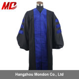 Deluxe Doctoral Graduation Gown Matte Royal Blue