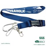 Custom Polyester Printed Logo Lanyard for Medals