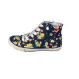 Classic Style High-Top Canvas Shoes for Children