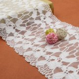 Newest Design Polyester Water Soluble Allover Dubai Fabric Lace in White