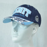 Custom Fashion Sun Hat Blue Cotton Racing Baseball Cap