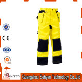 High Visibility Safety Work Yellow Reflective Pants