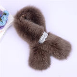 Fashion Faux Fox Fur Collar Scarf Shawl Collar Women's Wrap Stole Scarves