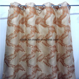 2018 The Cheapest Maple Leaf Jacquard Curtain Fabric Home Furnishing