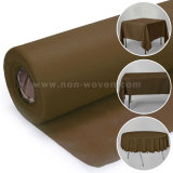 Biodegradable Polypropylene Table Cloth 15# Brown