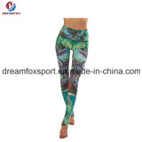 Breathable Colorful Yoga Pants Custom Sublimation Printing Yoga Wear