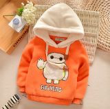 Hot Retail Fashion Baymax Kids' Hoodies Autumn Winter Boy and Girl Tops Cartoon Little Kids Newest Pullover Clothes Children Clothes T38