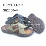 Latest Design Men Casual Slippers Shoes Comfortable Beach Sandals (FFCY0411-04)