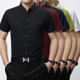 Non-Ironing China Supplier Brand Short Sleeve Shirt for Men