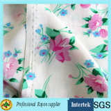 Floral Print Rayon Fabric for Girls Dresses