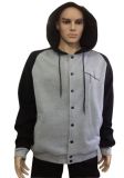 310g Thick Heavy Fabric Winter Fleece Hoodie Jacket