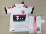 2015-2016 Season White Bayern Kid Jersey Kits