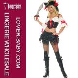 Party Cosplay Womens Pirate Costume (L1127)