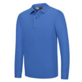 Wholesale Men's Long Sleeves Polo Shirts Cotton Polo Shirts